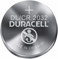Batterij Duracell knoopcel 4xCR2032 lithium Ø20mm 3V-180mAh-2