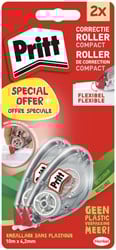 Correctieroller Pritt Compact Flex 4.2mmx10m blister à 2 stuks