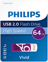 USB-stick 2.0 Philips vivid edition magic purple 64GB-3