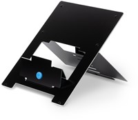 Laptopstandaard R-Go Tools Riser Flexible zwart-3