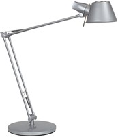 Bureaulamp MAUL Rock LED voet zilvergrijs-2
