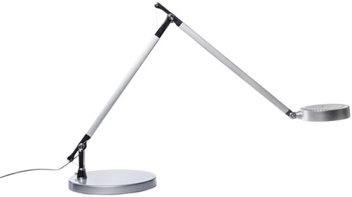 Bureaulamp MAUL Grace LED voet dimbaar colour vario zilver-3