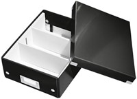 Sorteerbox Leitz WOW Click & Store 220x100x282mm zwart-2