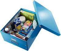 Opbergbox Leitz WOW Click & Store 369x200x482mm blauw-3