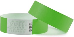 Polsband CombiCraft blanco 100 stuks groen