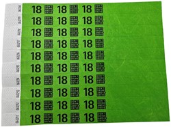 Polsband CombiCraft 18plus 100 stuks groen