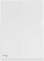 Insteekmap L-model Leitz premium A4 0.17mm PVC met expansievouw nerf 5 stuks