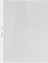 Showtas Leitz Premium copy safe 0.13mm 4-gaats PP A4 transparant 100 stuks