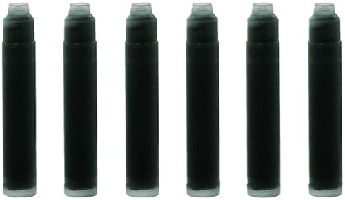 Inktpatroon Waterman internationaal zwart pak à 6 stuks-2
