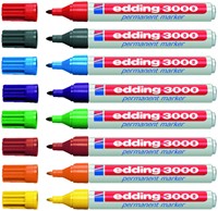 Viltstift edding 3000 rond 1.5-3mm lichtblauw-2