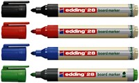 Viltstift edding 28 whiteboard Ecoline rond 1.5-3mm groen-2