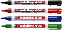Viltstift edding 400 rond 1mm rood-2