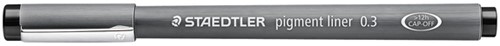 Fineliner Staedtler Pigment 308 zwart 0.3mm-2
