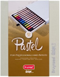 Kleurpotloden Bruynzeel 8840 Design pastel 12stuks assort