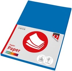 Kopieerpapier Quantore Colour A4 120gr diepblauw 100 vel