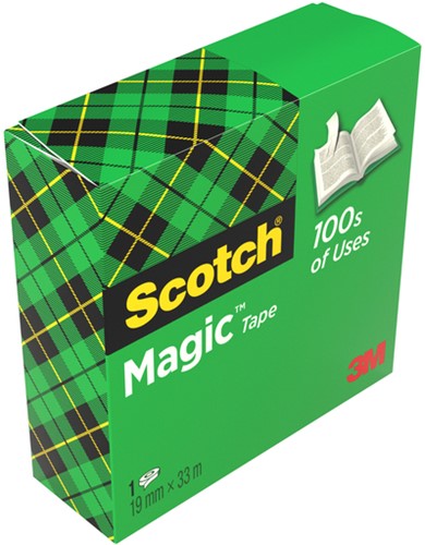 Plakband Scotch Magic 810 19mmx33m onzichtbaar mat-3