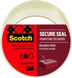 Verpakkingstape Scotch Heavy 50mmx50m transparant