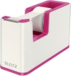 Plakbandhouder Leitz WOW wit/roze