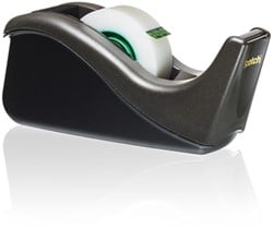 Plakbandhouder Scotch C60 zwart + 1rol magic tape 19mmx33m
