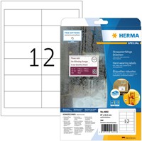 Etiket HERMA 4692 97x42.3mm weerbestendig wit 300st