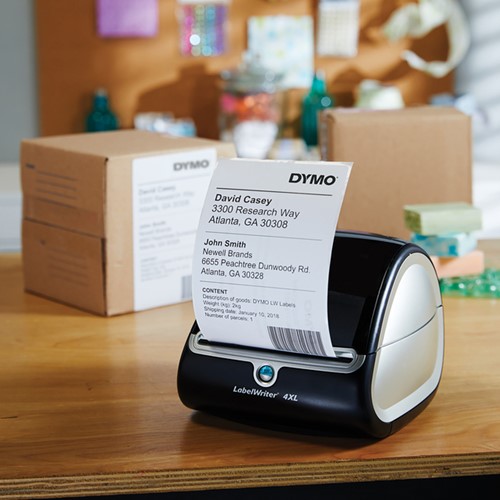 Etiket Dymo labelwriter 904980 104mmx159mm verzend wit rol à 220 stuks-2