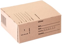 Postpakketbox IEZZY 1 146x131x56mm bruin
