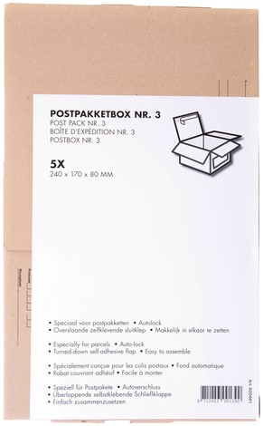 Postpakketbox IEZZY 3 240x170x80mm wit-1