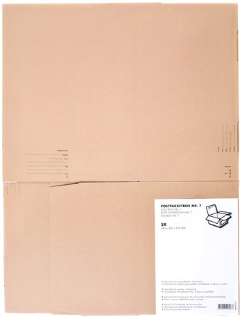 Postpakketbox IEZZY 2 200x140x80mm bruin-2