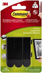 Bevestigingsstrip Command klikstrip donker 5,4kg