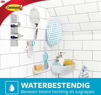 Bevestigingsstrip Command waterbestendig 16 stuks assorti-2