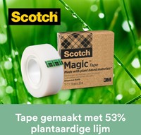 Plakband Scotch Magic 900 19mmx33m onzichtbaar mat-3