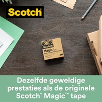 Plakband Scotch Magic 900 19mmx33m onzichtbaar mat-1