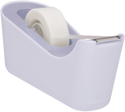 Plakbandhouder Scotch C18 lavendel + 1 rol magic tape 19mmx33m-2