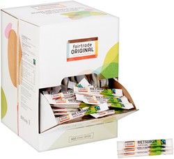 Rietsuikersticks Fairtrade Original 4gram 600 stuks