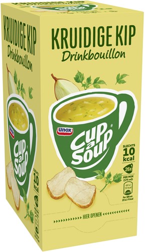 Cup-a-Soup Unox heldere bouillon kruidige kip 26x175ml-1