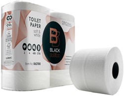 Toiletpapier BlackSatino Original CT10 2-laags 484m wit 062700