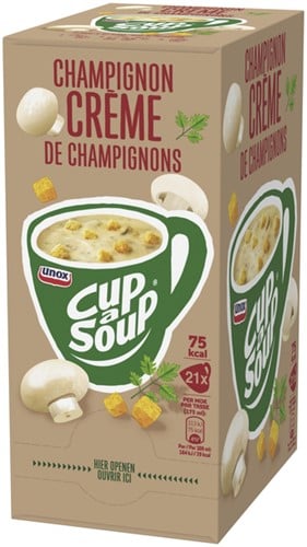 Cup-a-Soup Unox champignon crème 21x175ml-2