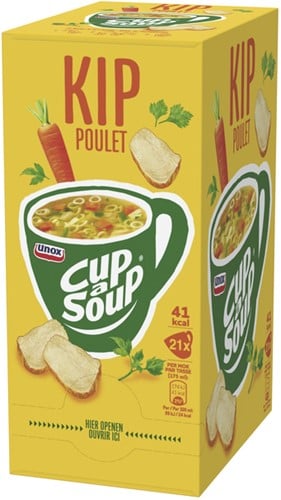 Cup-a-Soup Unox kip 21x175ml-2