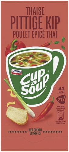 Cup-a-Soup Unox Thaise pittige kip 175ml-2
