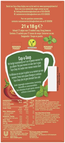 Cup-a-Soup Unox tomaten crème 175ml-3