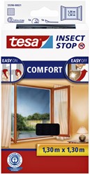 Insectenhor tesa® Insect Stop COMFORT raam 1,3x1,3m zwart