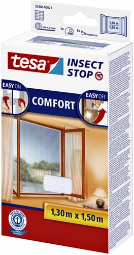 Insectenhor tesa® Insect Stop COMFORT raam 1,3x1,5m wit-3