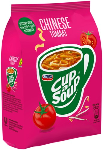 Cup-a-Soup Unox machinezak Chinese tomaat 140ml-3