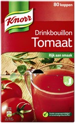 Drinkbouillon Knorr tomaat 80 zakjes