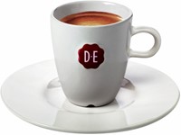 Schotel Douwe Egberts espresso wit