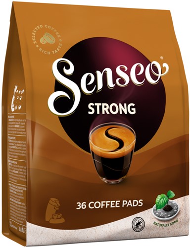 Koffiepads Douwe Egberts Senseo strong 36 stuks-3