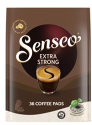 Koffiepads Douwe Egberts Senseo extra strong 36 stuks