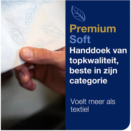 Handdoek Tork Xpress H2 multifold Premium 2-laags wit 100289-3
