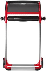 Poetspapierdispenser Tork W1 Performance vloerstandaard rood 652008