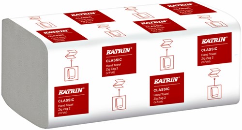 Handdoek Katrin Zig-Zag 45570 2laags 23x23cm 20x200st-2
